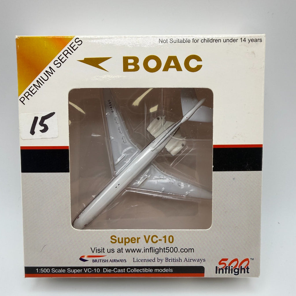 Herpa Wings 1:500 / Inflight500 BOAC Vickers  Super VC-10