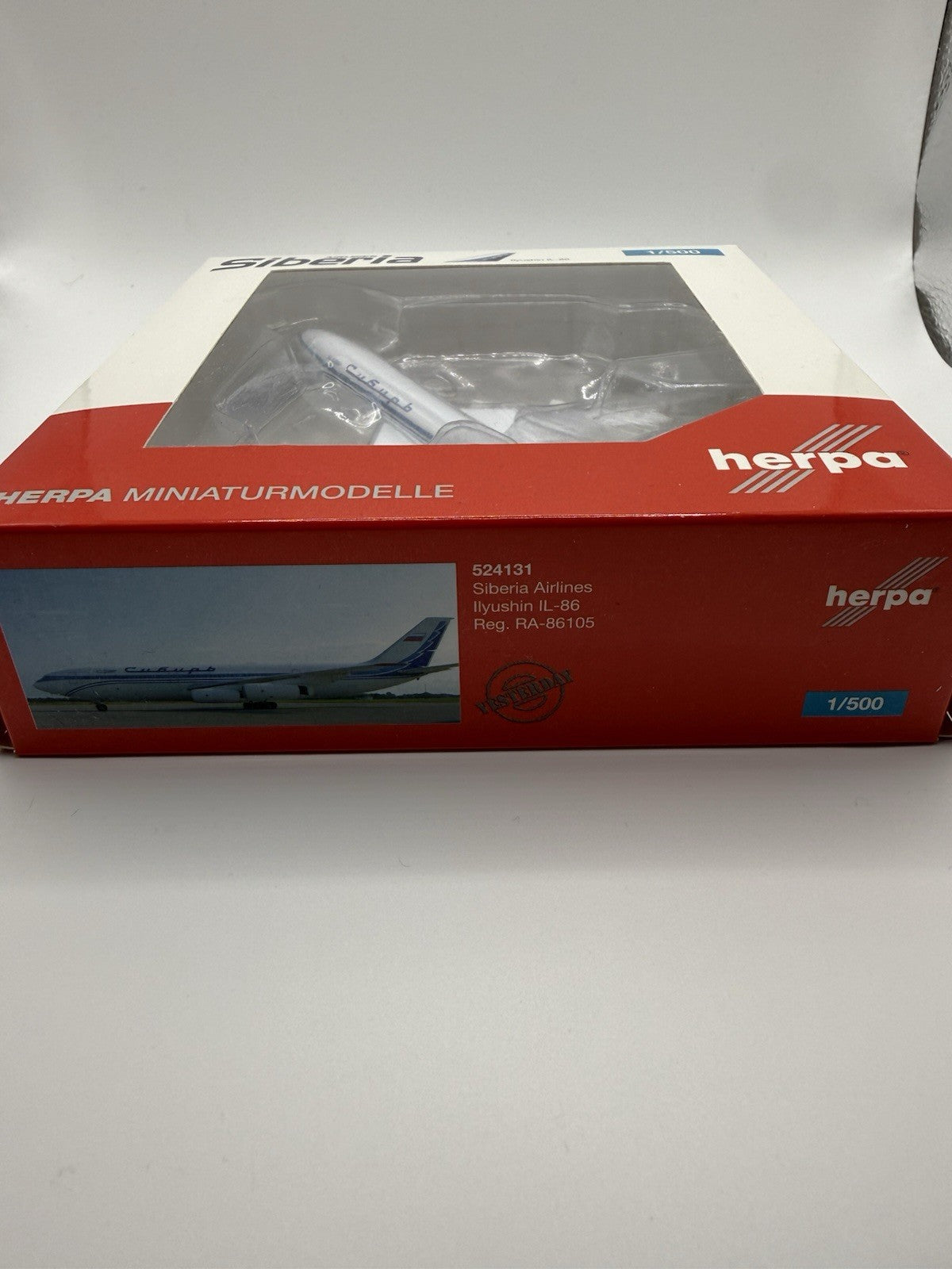 Herpa Wings 1:500 Siberia Airlines IL-86
