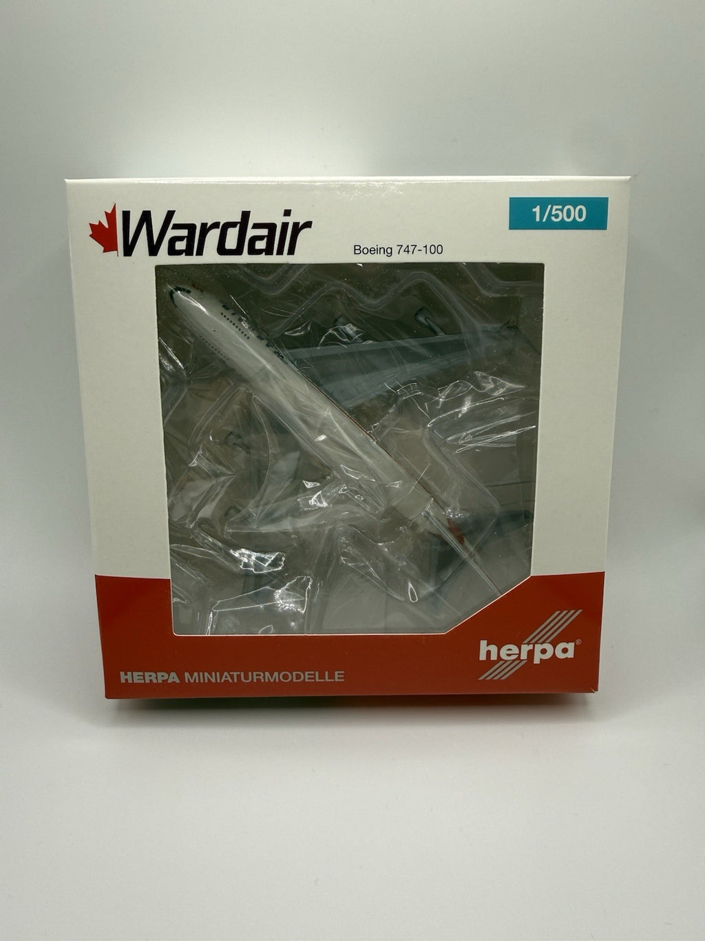 Herpa Wings 1:500 Wardair Canada 747-100