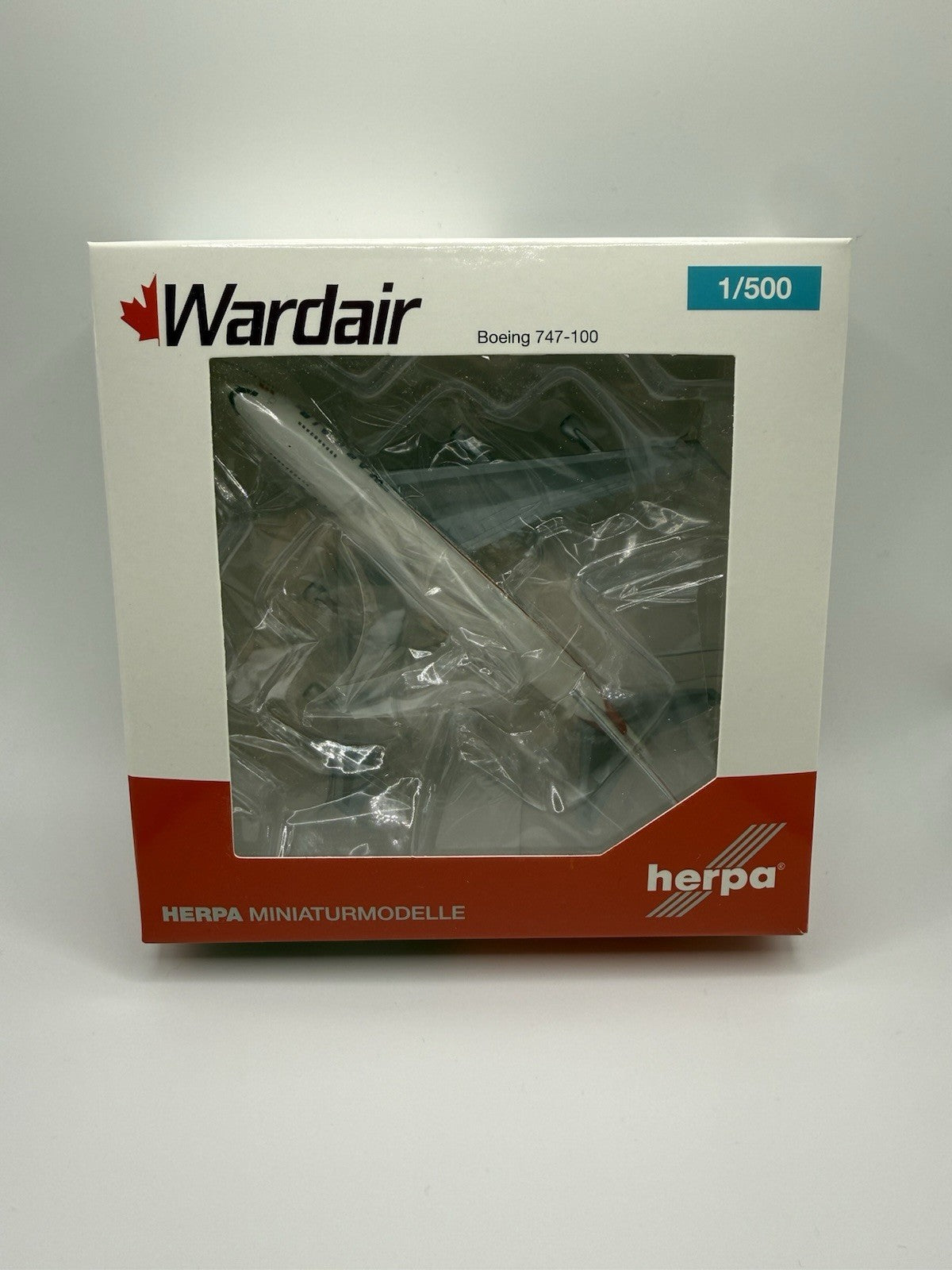 Herpa Wings 1:500 Wardair Canada 747-100