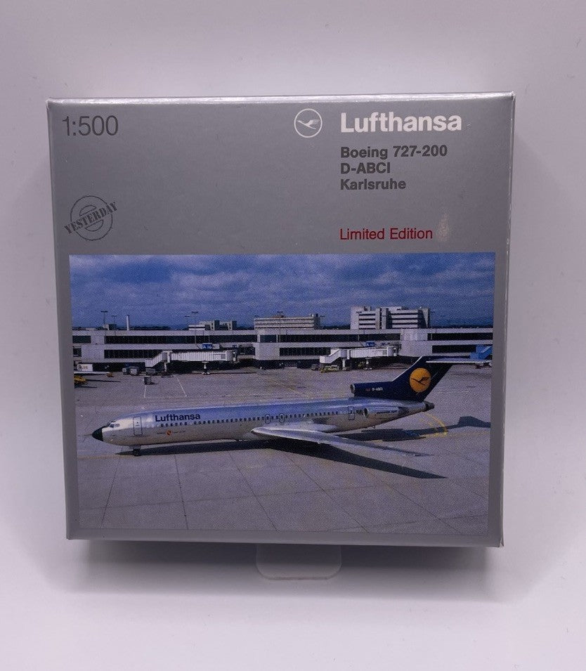 Herpa Wings 1:500 Lufthansa 727-200 Silver