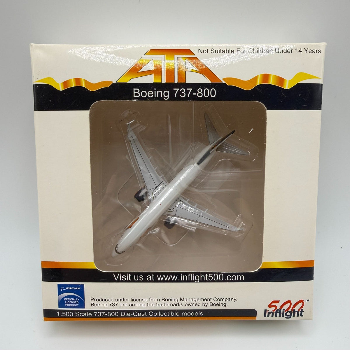 Herpa Wings 1:500 / Inflight500 ATA 737-800