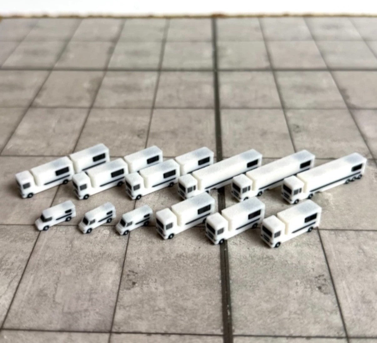 für Herpa Wings 1:500 Bundle Set Cargo GSE / Airport