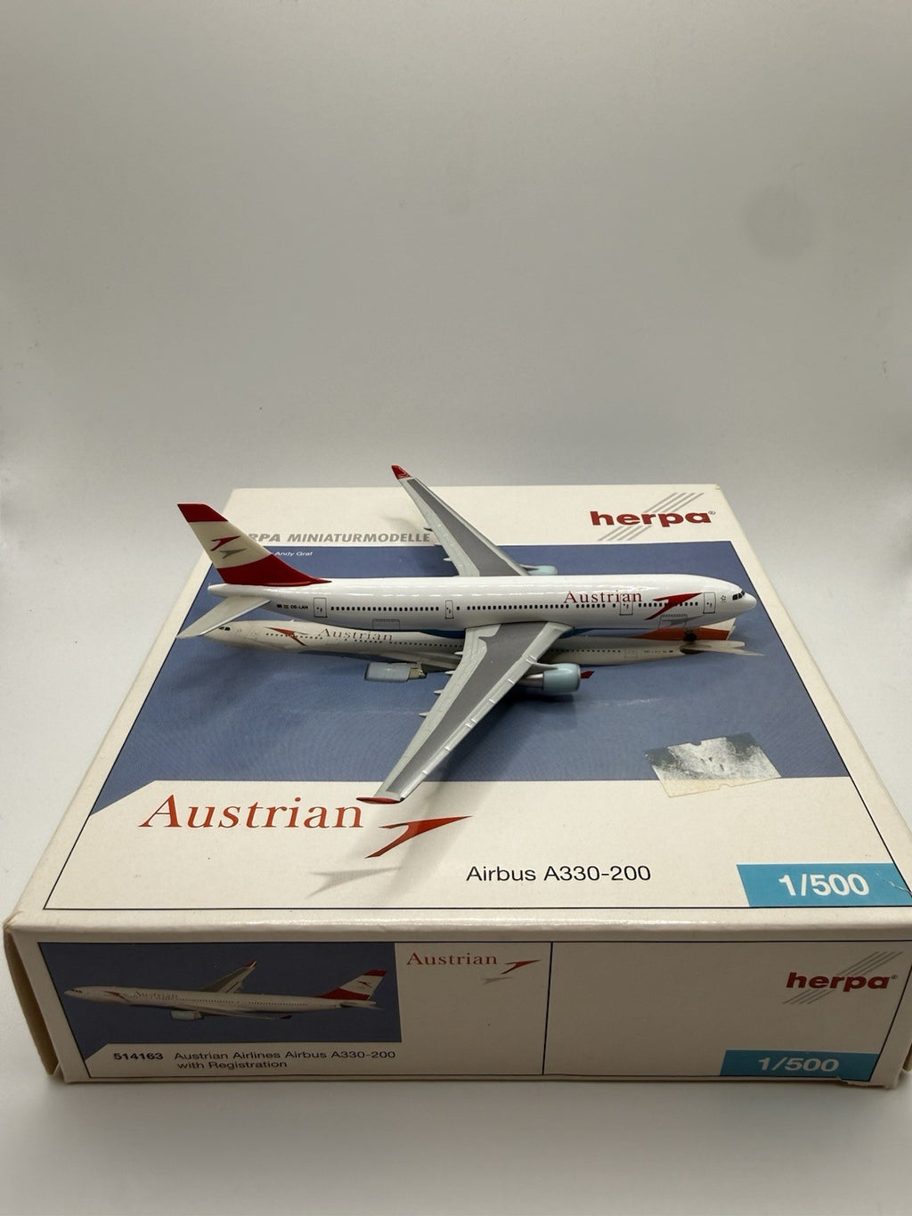 Herpa Wings 1:500 Austrian Airlines A330-200