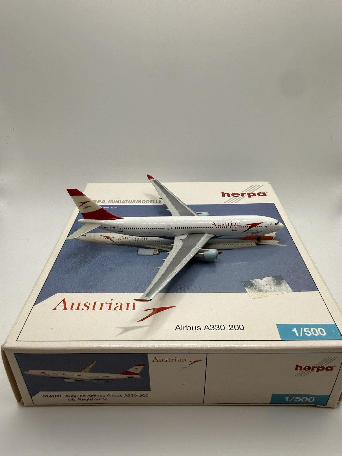 Herpa Wings 1:500 Austrian Airlines A330-200
