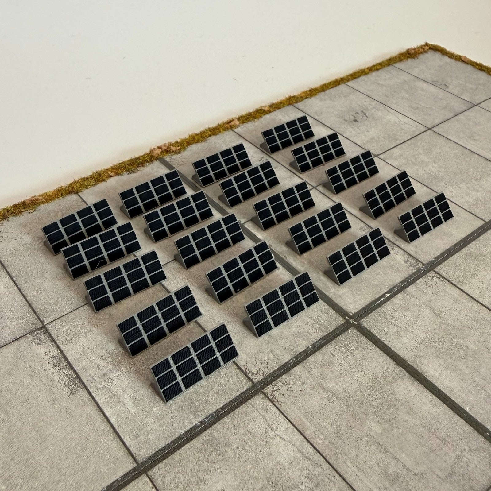für Herpa Wings 1:500 / 1:400 20x Solaranlagen Solar panels Airport Accessoires