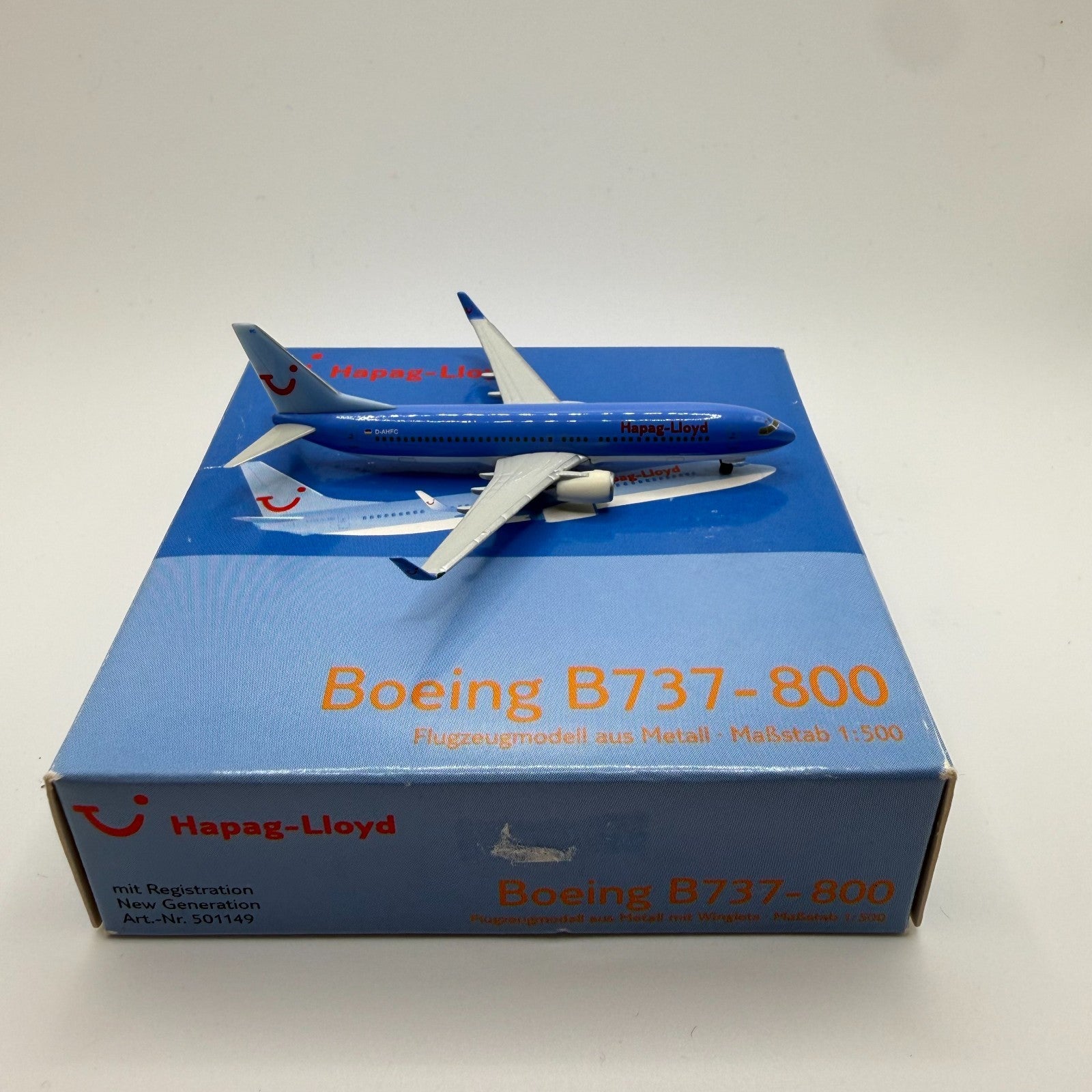 Herpa Wings 1:500 Hapag Lloyd 737-800