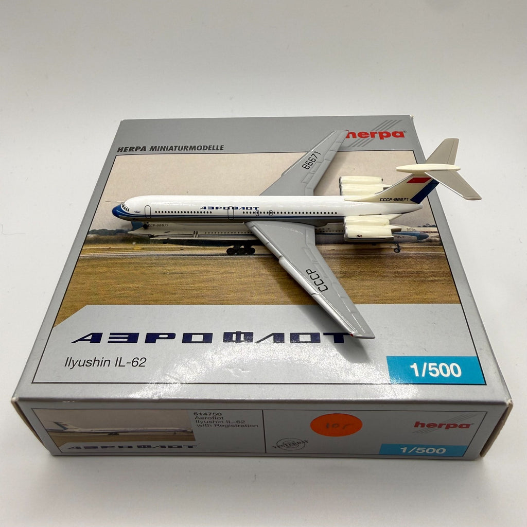 Herpa Wings 1:500 Aeroflot Il-62