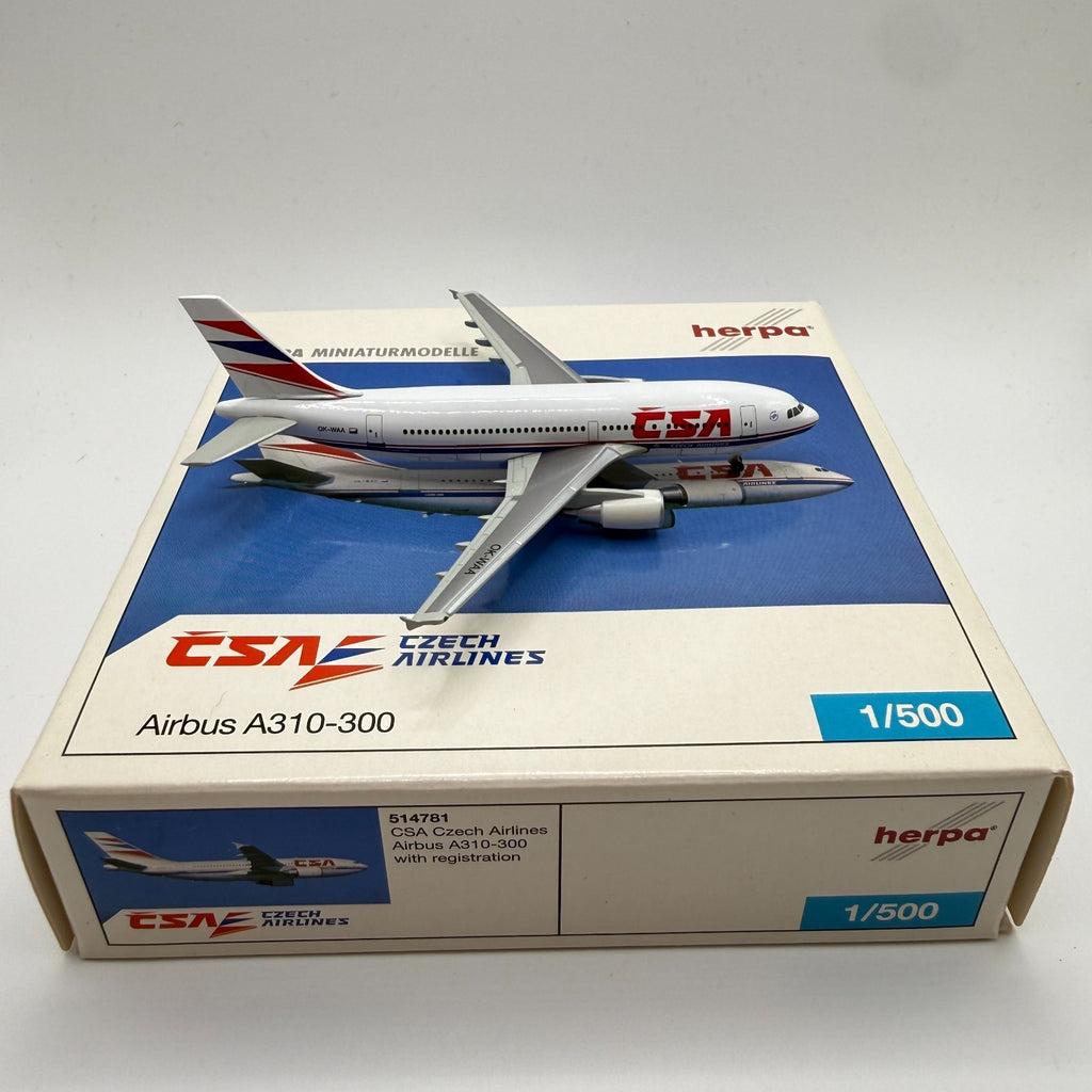 Herpa Wings 1:500 CSA Czech Airlines A310-300