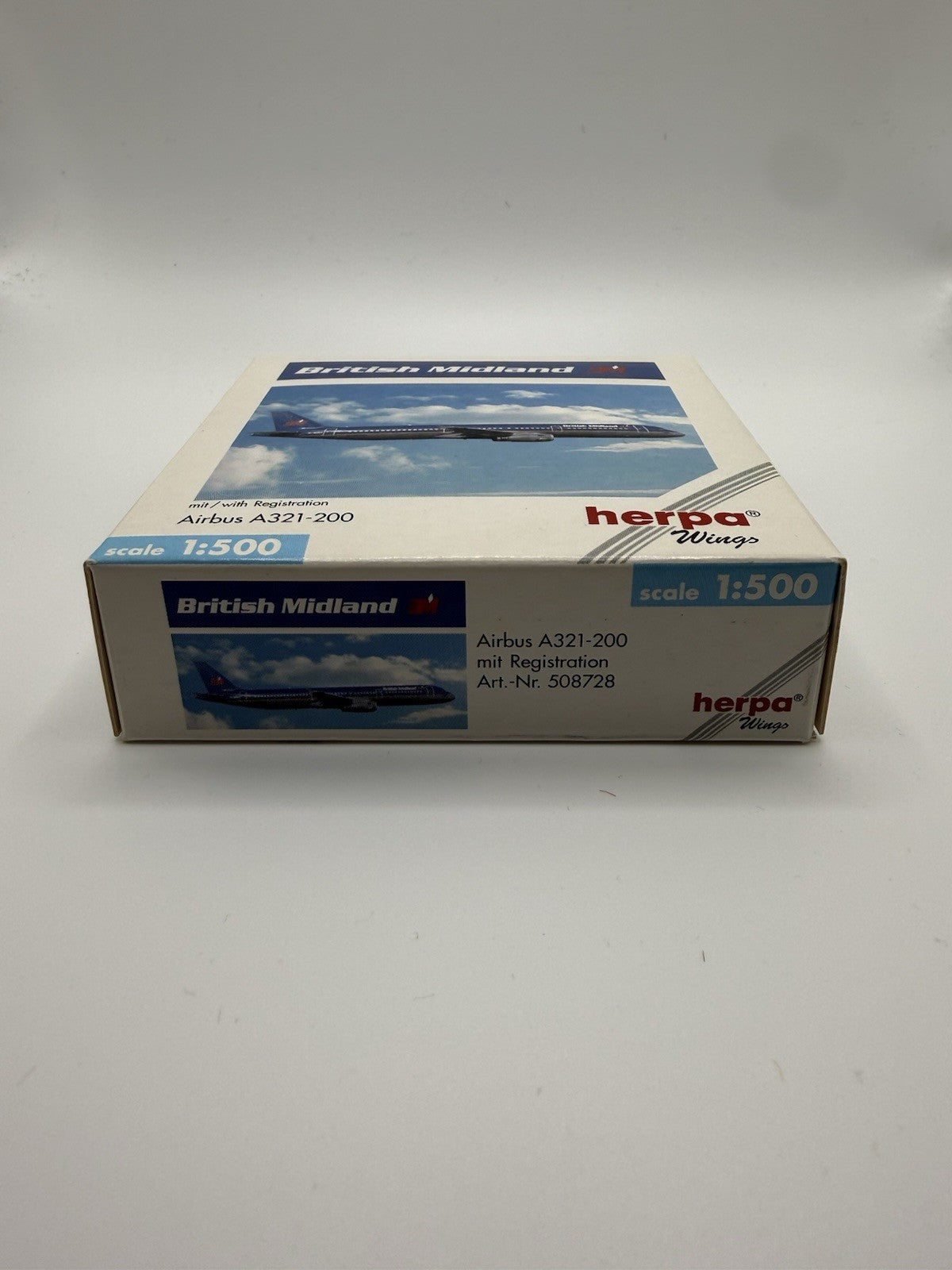 Herpa Wings 1:500 British Midland Airlines A321