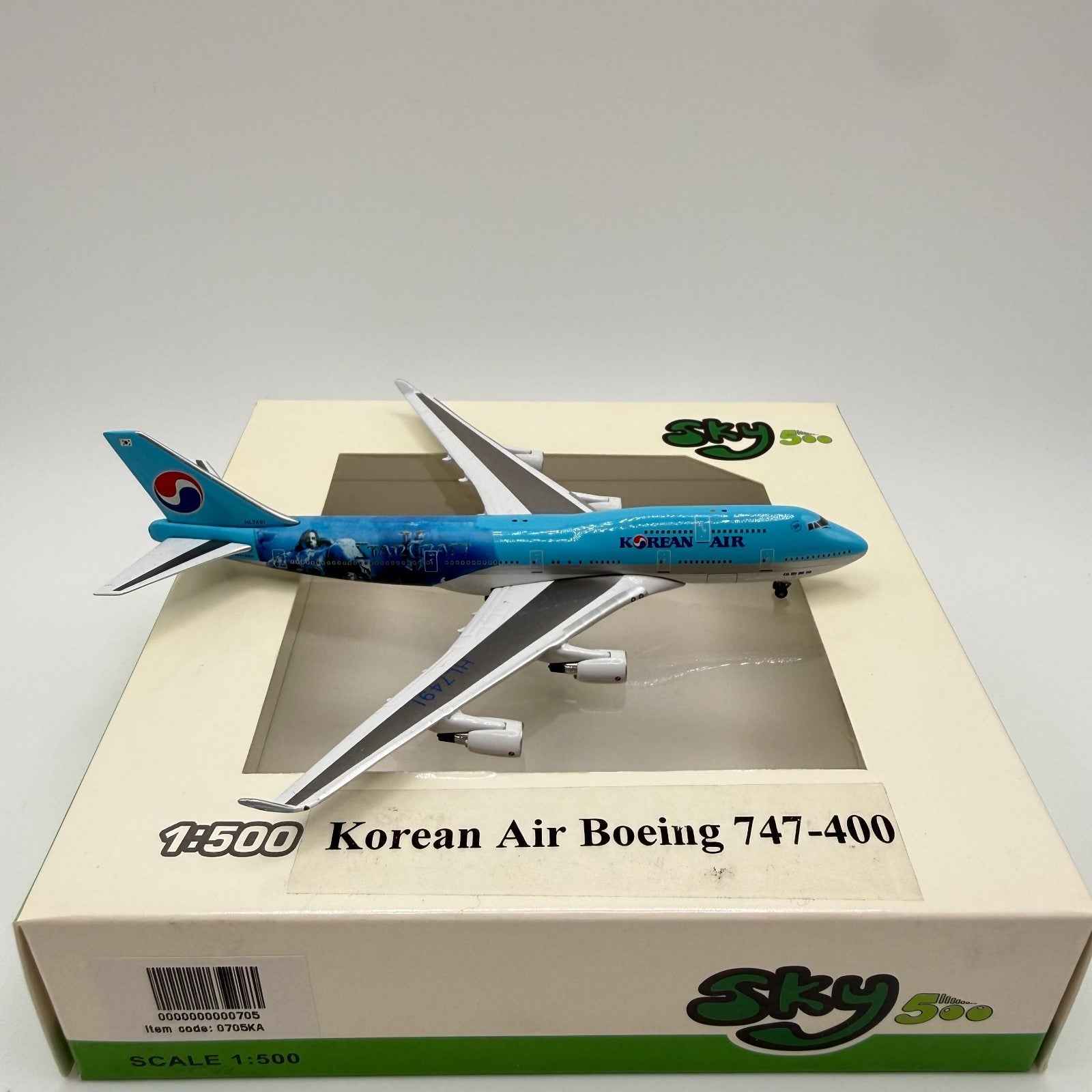 Herpa Wings 1:500 / Sky500 Korean Air 747-400