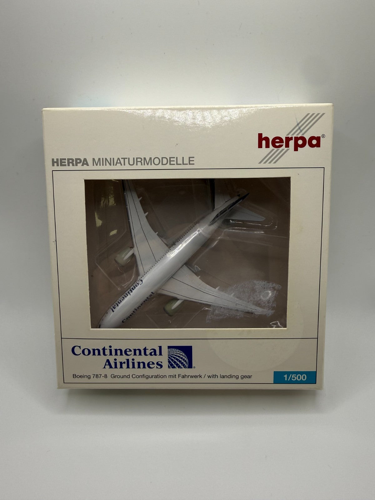 Herpa Wings 1:500 Continental Airlines 787-8