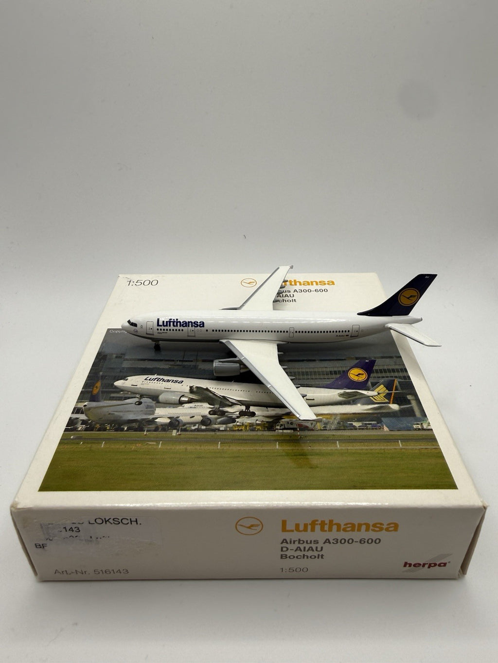 Herpa Wings 1:500 Lufthansa A300-600 D-AIAU