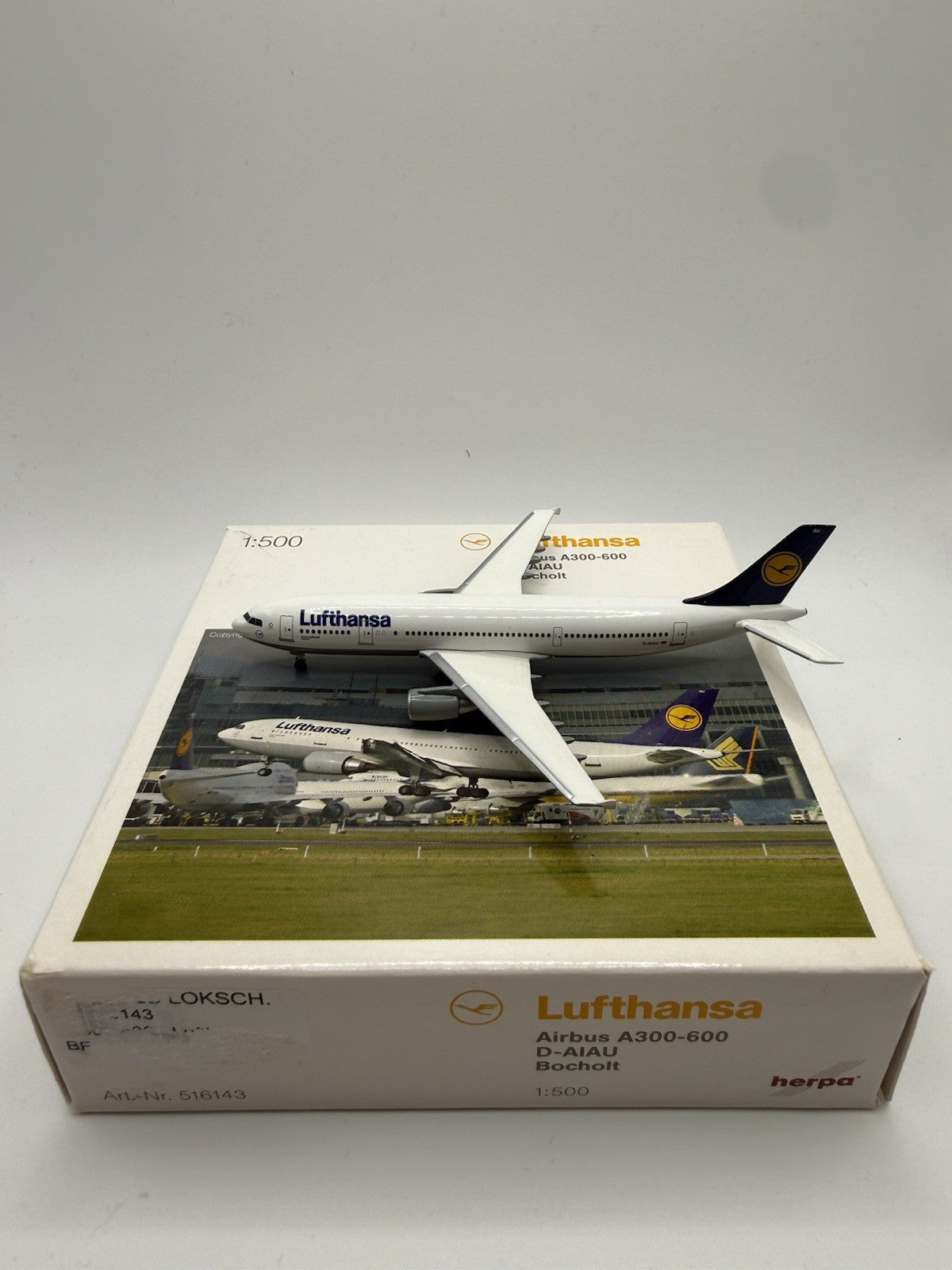 Herpa Wings 1:500 Lufthansa A300-600 D-AIAU