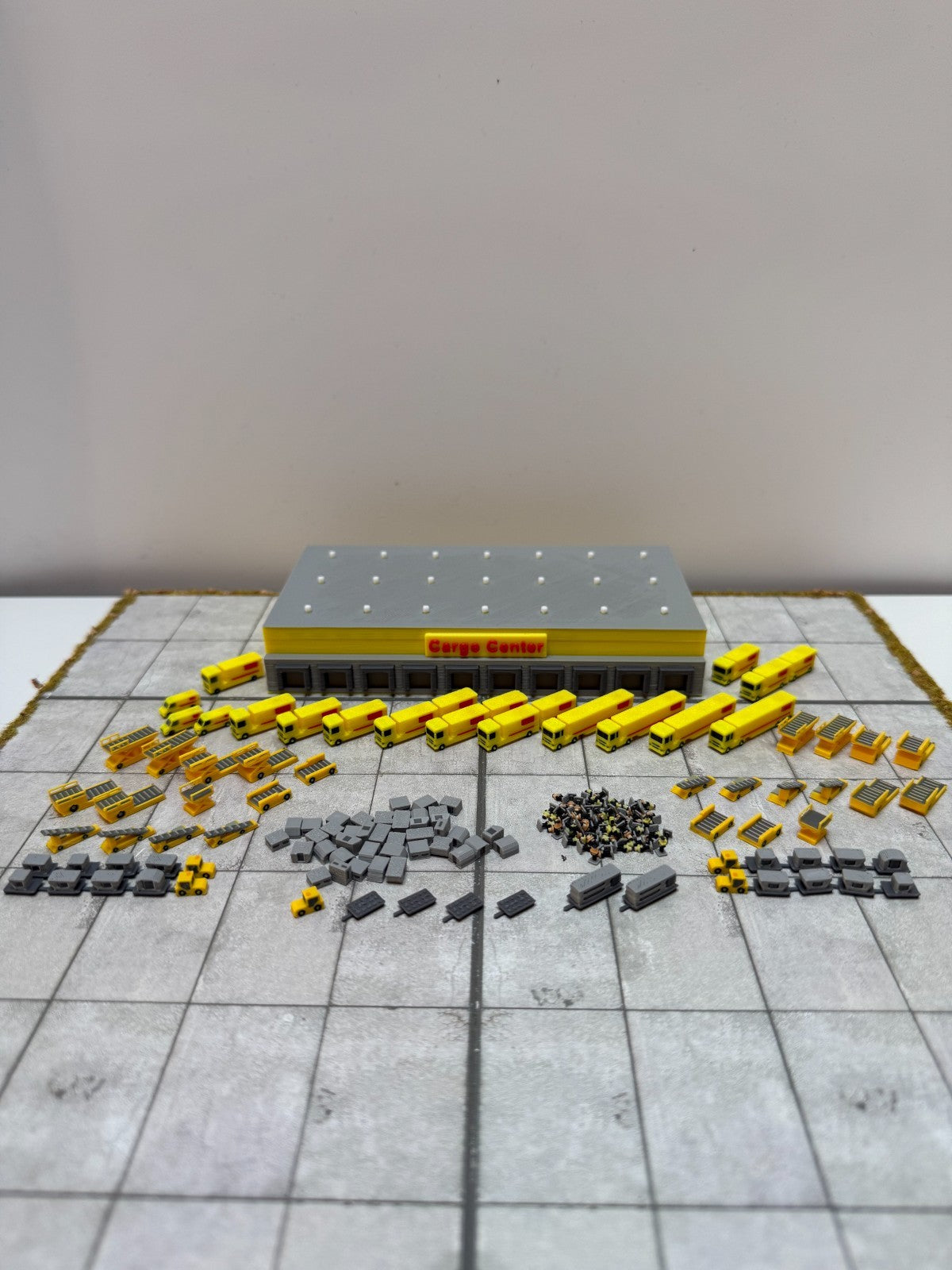 für Herpa Wings 1:500 Bundle Set Cargo GSE / Airport