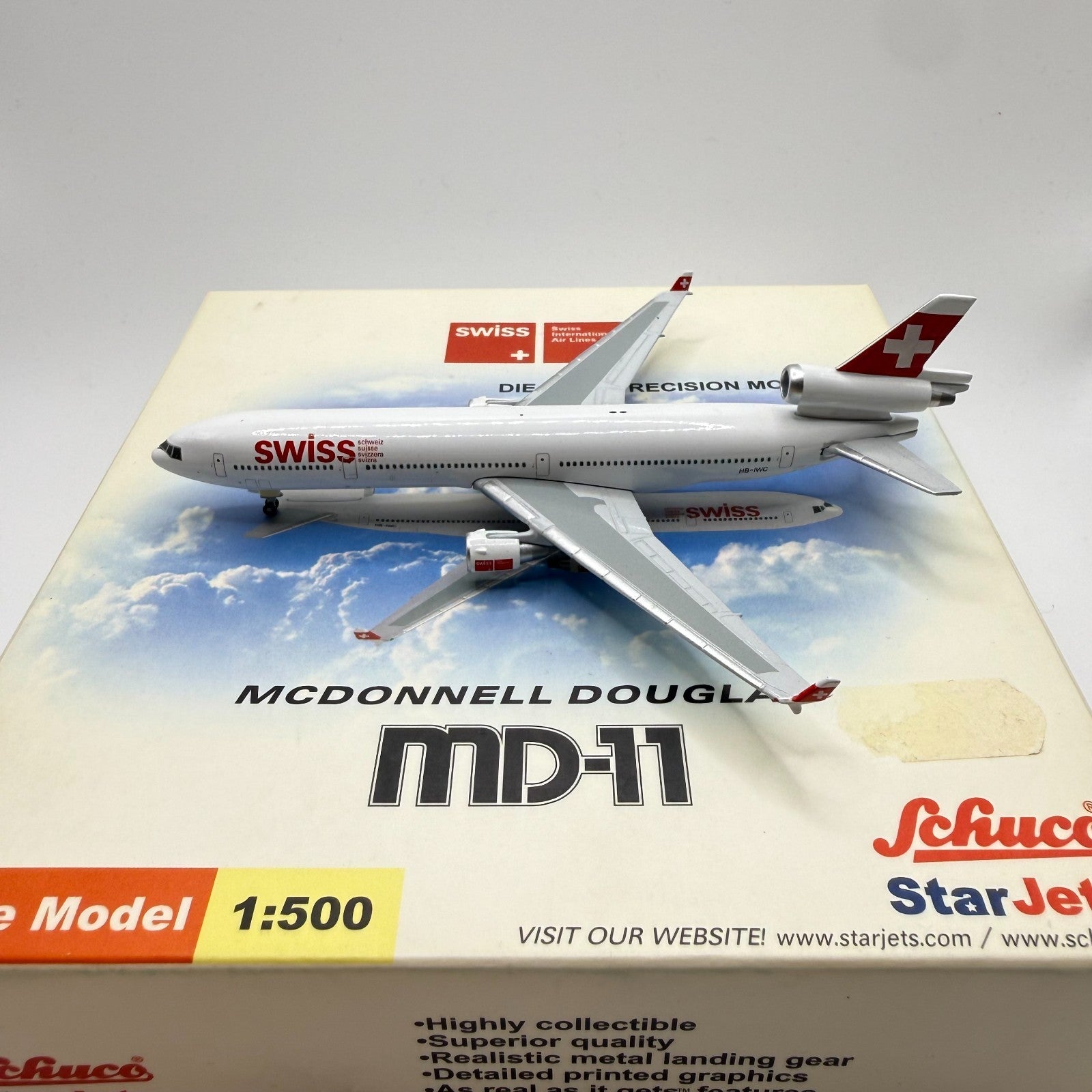 Herpa Wings / Star Jets 1:500 Swiss MD-11