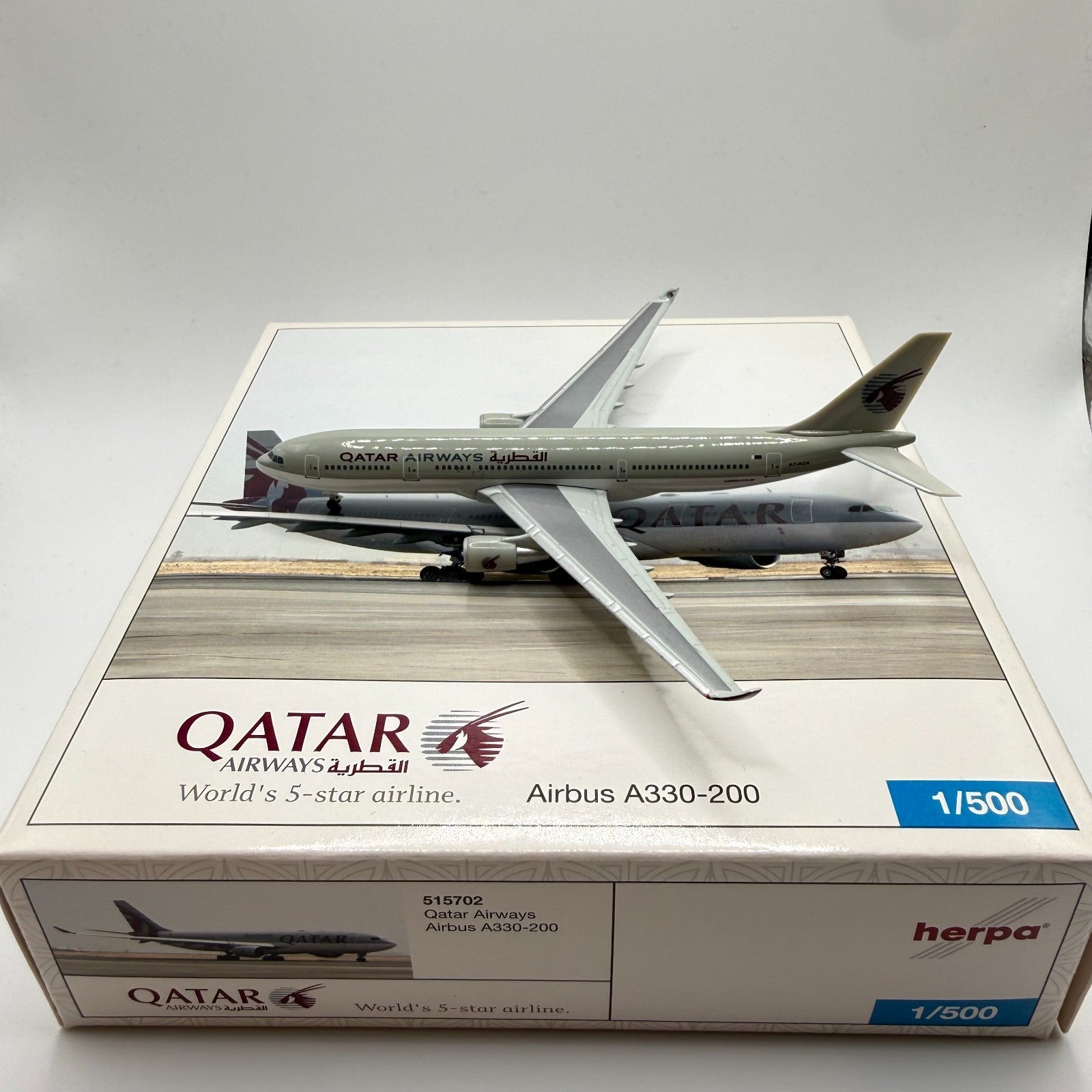Herpa Wings 1:500 Qatar Airways A330-200