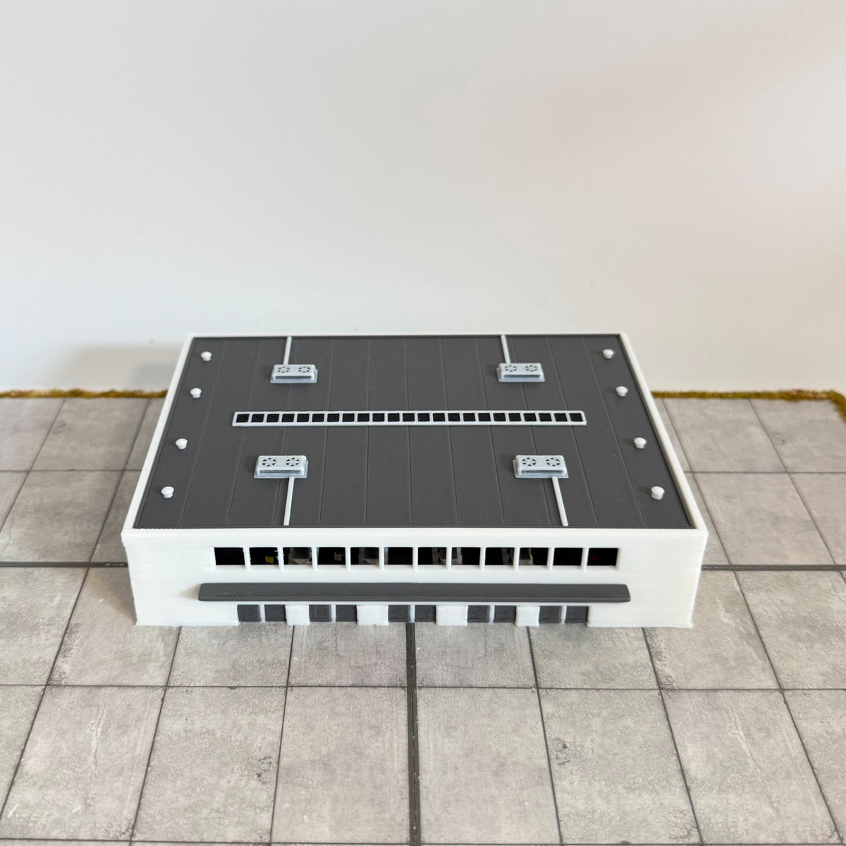 für Herpa Wings 1:500  Abflughalle V2 Departure Hall with removable roof