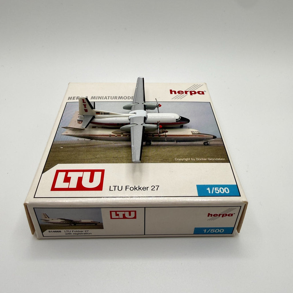 Herpa Wings 1:500 LTU Fokker 27