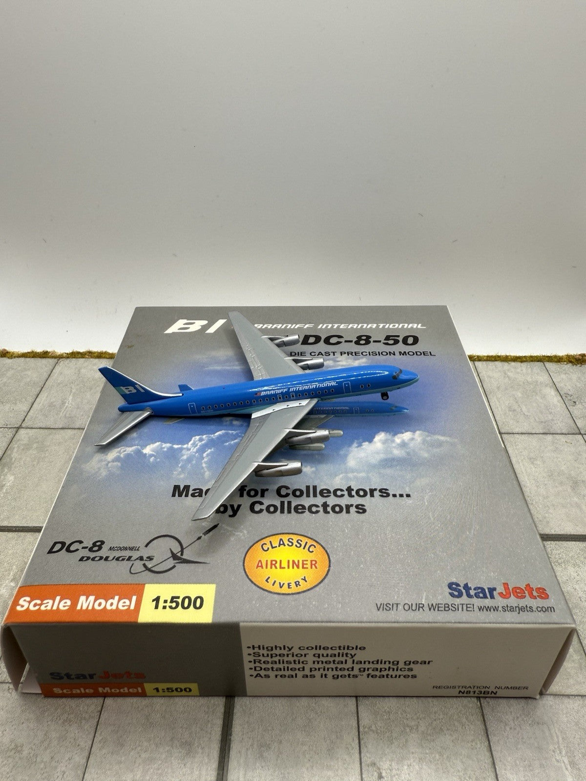 Herpa Wings / Star Jets 1:500 Braniff International DC-8