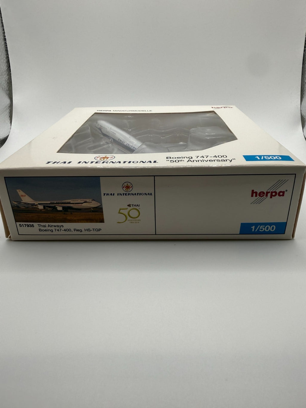 Herpa Wings 1:500 Thai International 747-400