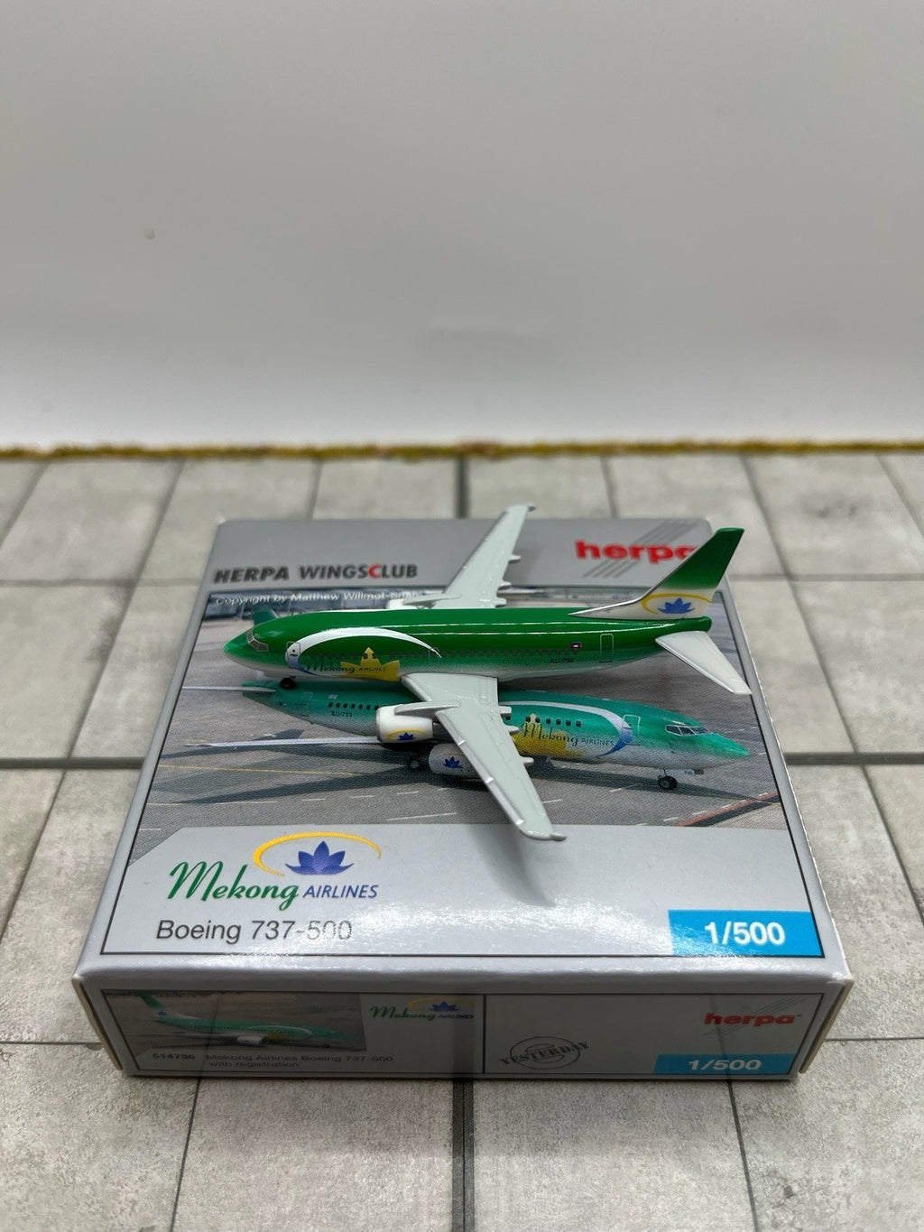 Herpa Wings 1:500 Mekong Airlines 737-500