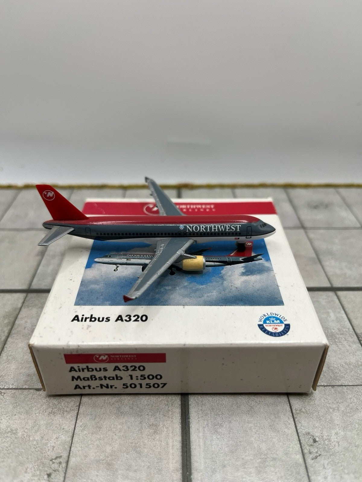 Herpa Wings 1:500 Northwest Airlines A320