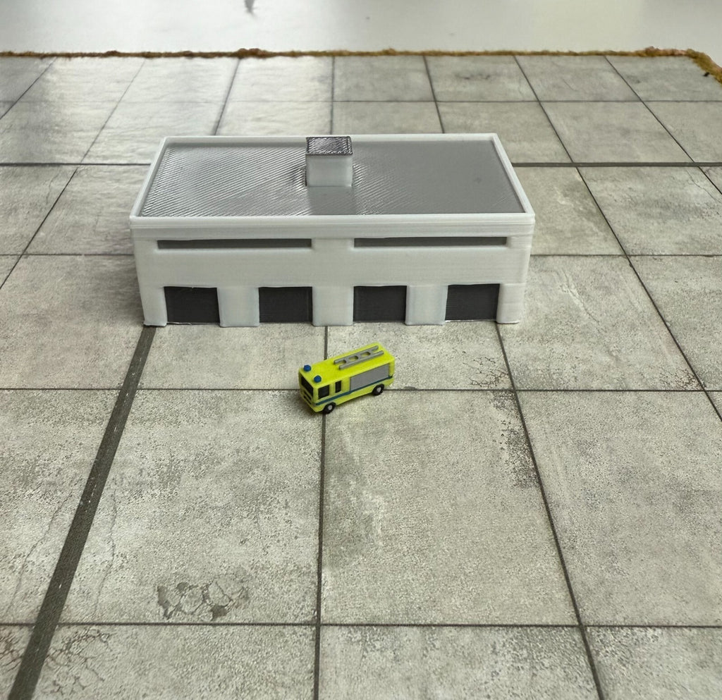 für Herpa Wings 1:500 Flughafen  Feuerwehr  / Airport Accessoires Fire Station