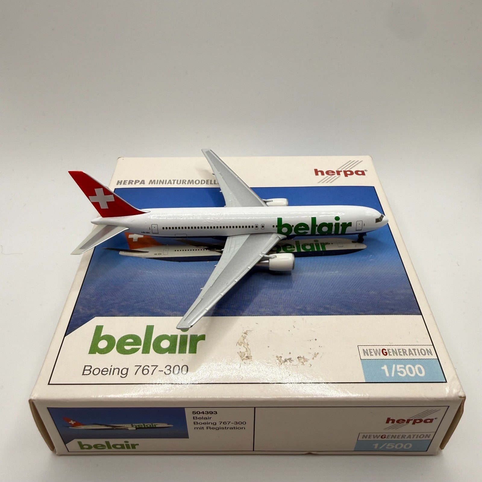 Herpa Wings 1:500 Belair 767-300