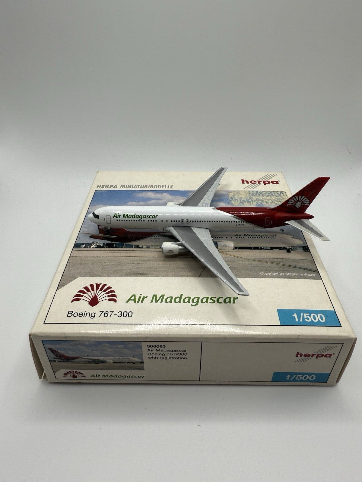 Herpa Wings 1:500 Air Madagascar 767-300
