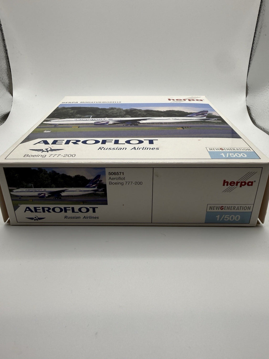 Herpa Wings 1:500 Aeroflot 777-200