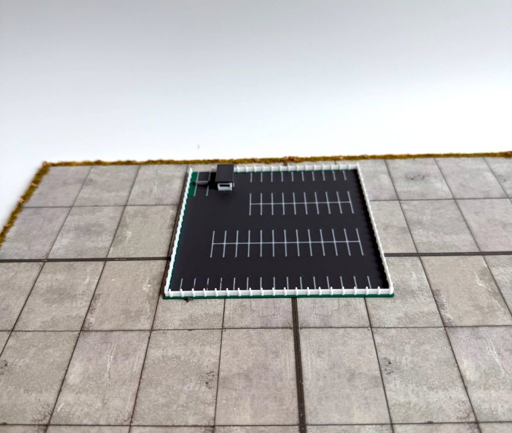 für Herpa Wings 1:500/ 1:400 Parkplatz Parking Zubehör / Airport Accessoires GSE