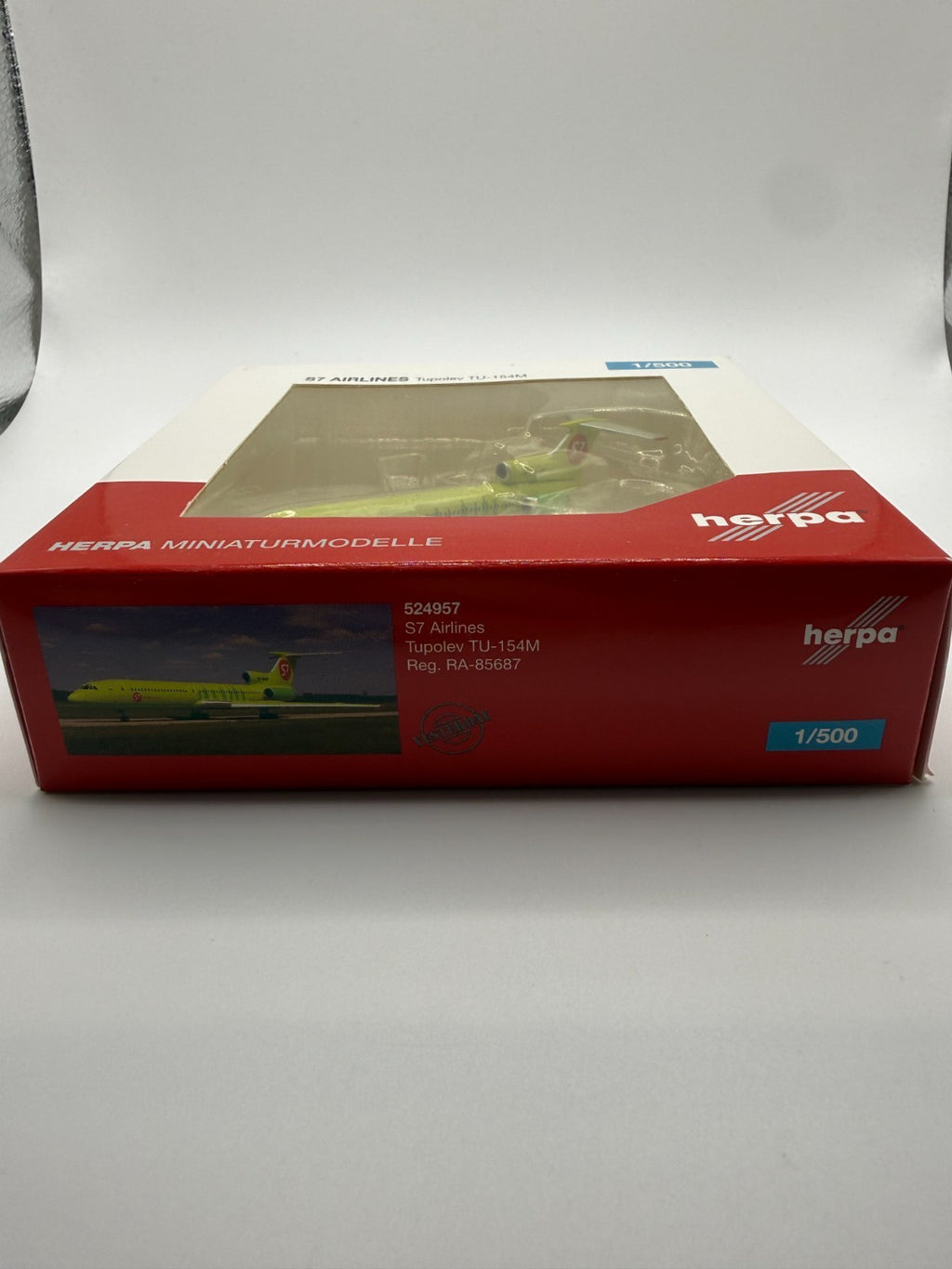 Herpa Wings 1:500 S7 AIrlines Tu-154M