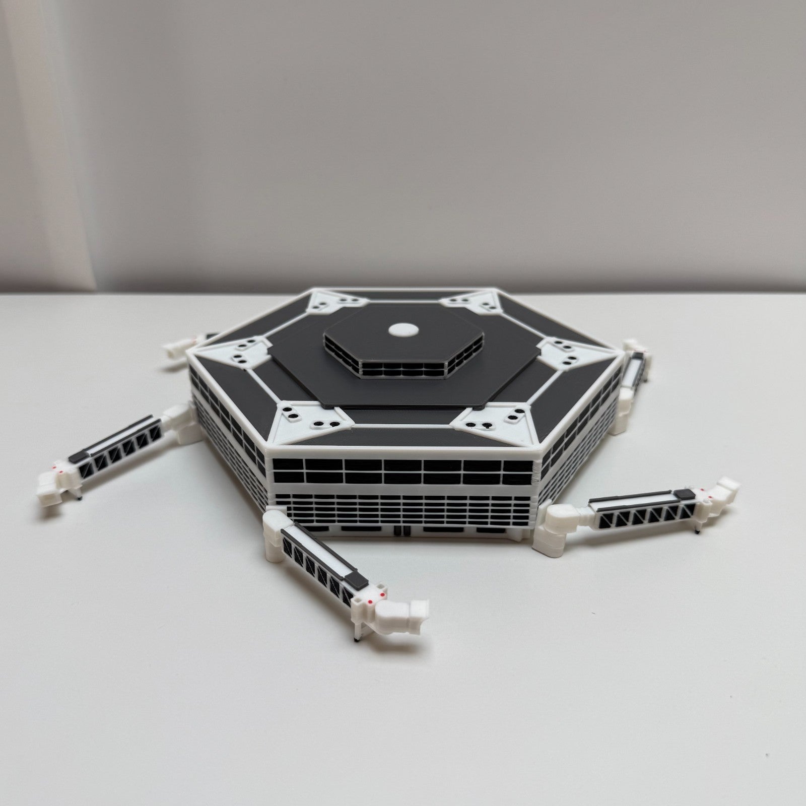 für Herpa Wings 1:500 / 1:400 Hexagon Terminal + Jet bridges Flughafen Airport