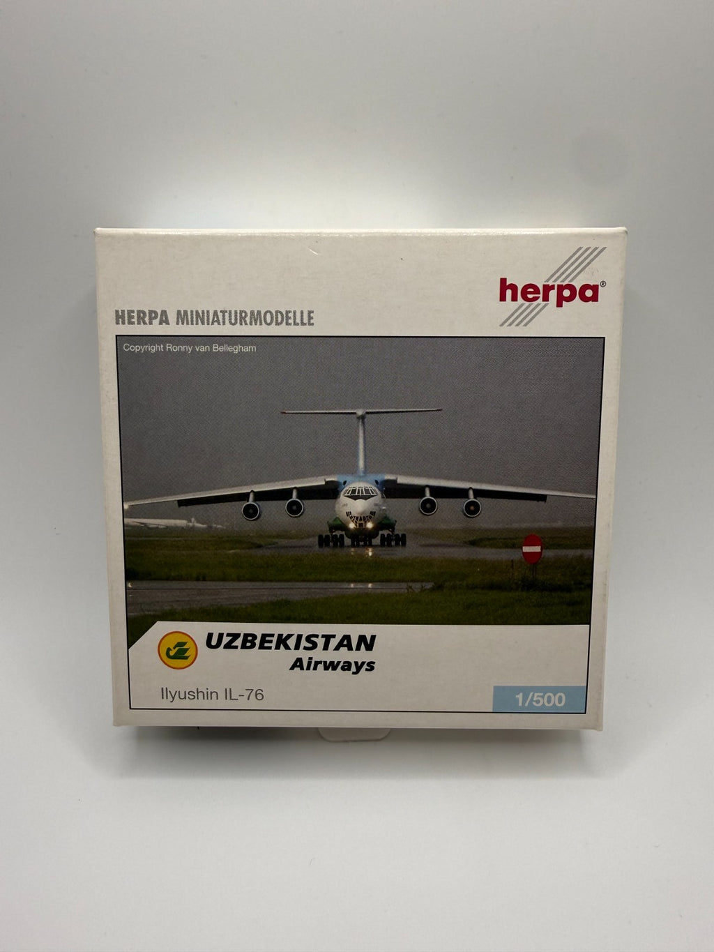 Herpa Wings 1:500 Uzbekistan Airways IL-76