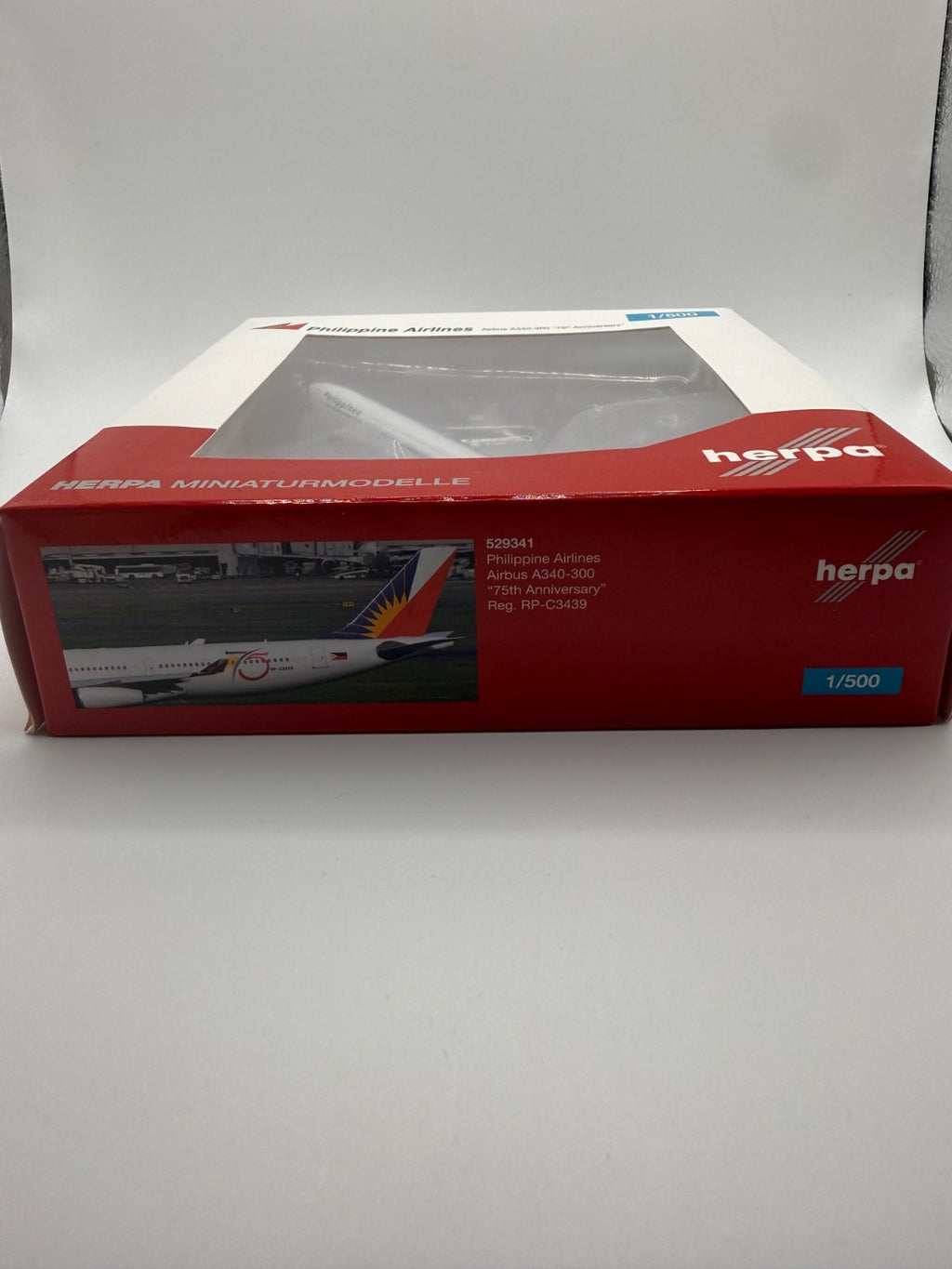 Herpa Wings 1:500 Philippine Airlines A340-300 75th Anniversary