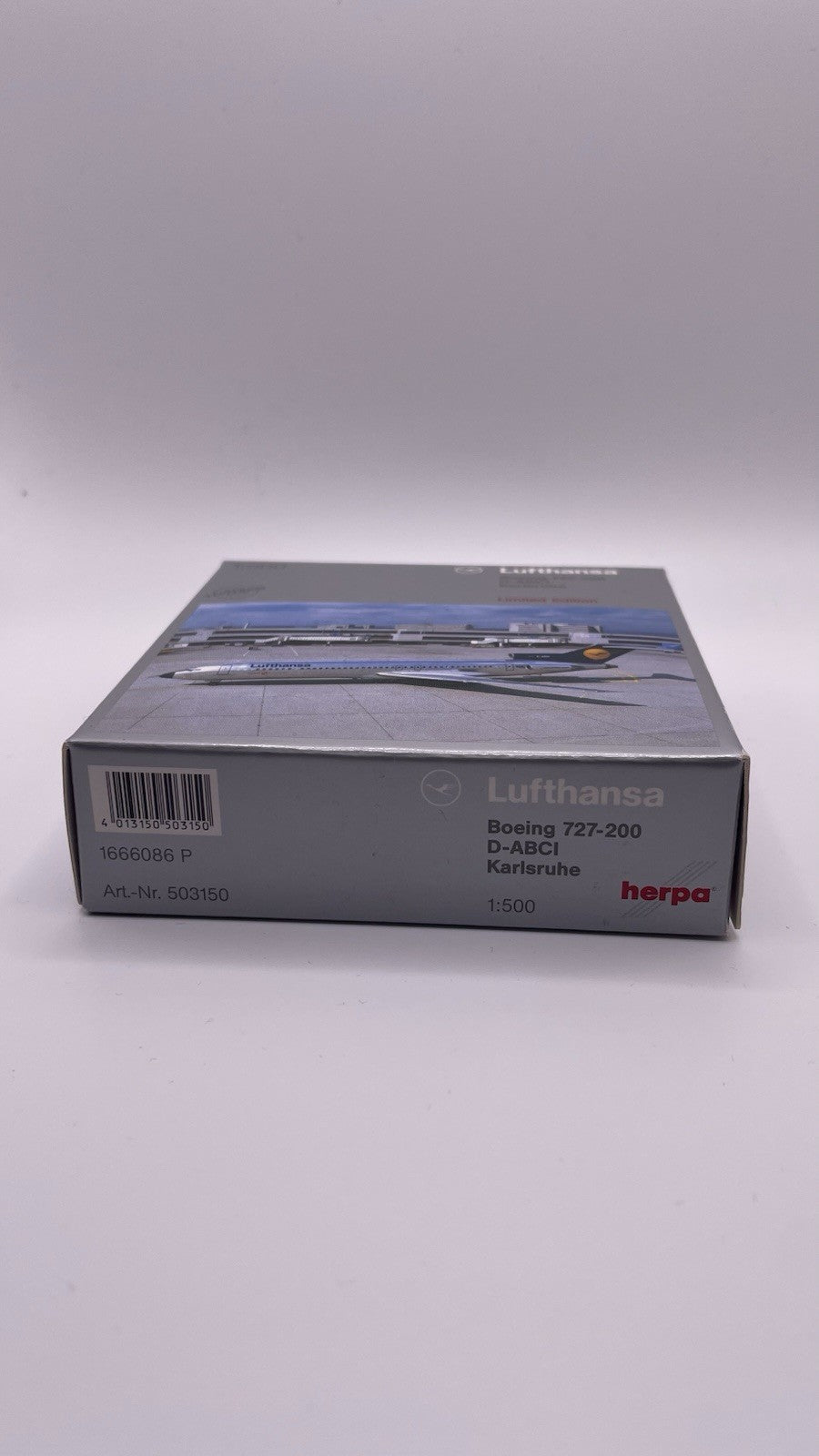 Herpa Wings 1:500 Lufthansa 727-200 Silver