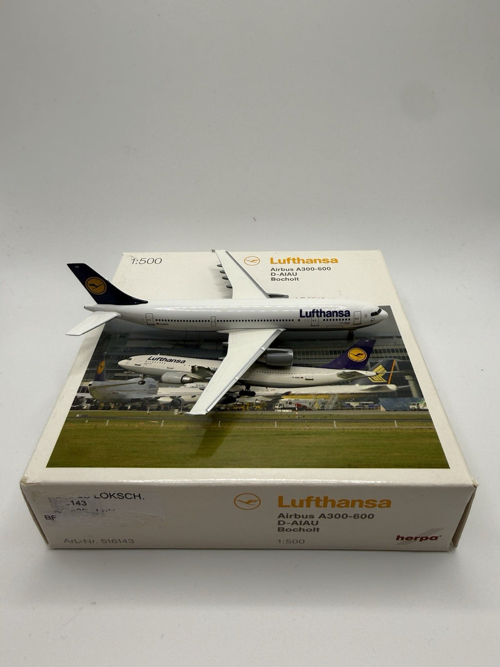 Herpa Wings 1:500 Lufthansa A300-600 D-AIAU