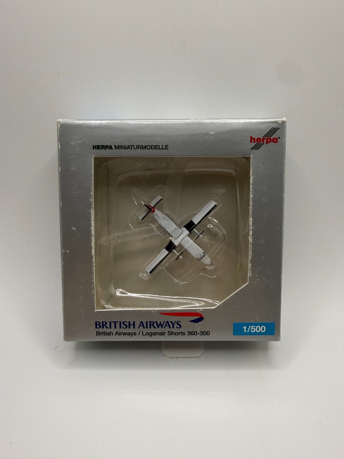 Herpa Wings 1:500 British Airways Shorts 360-300