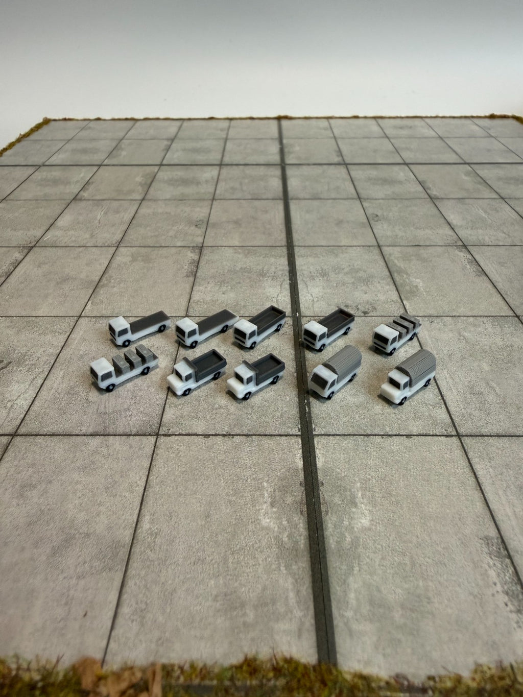 für Herpa Wings 1:500 / 1:400 12x LKW Trucks GSE  / Airport Accessoires