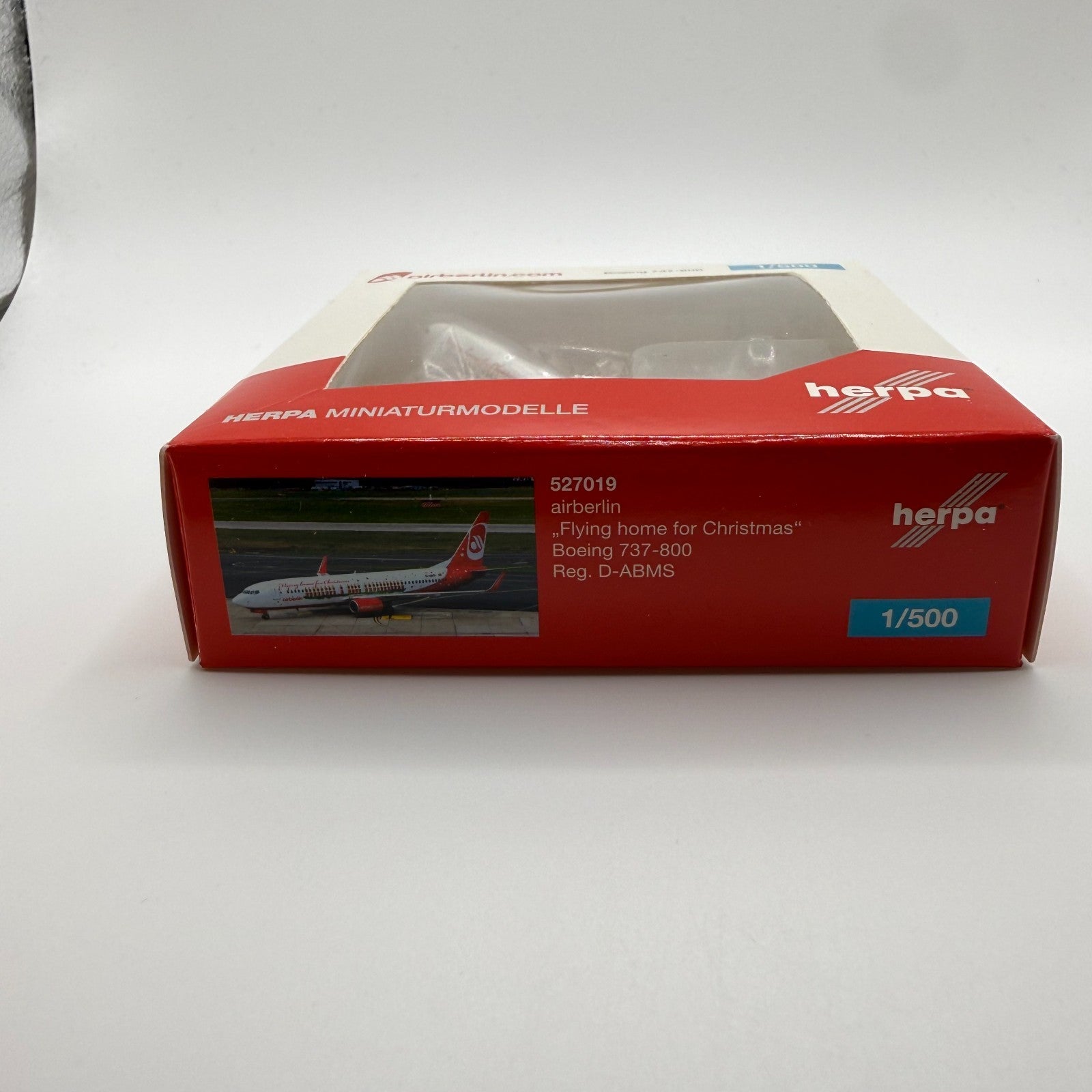 Herpa Wings 1:500 Air Berlin 737-800 Flying Home for Christmas