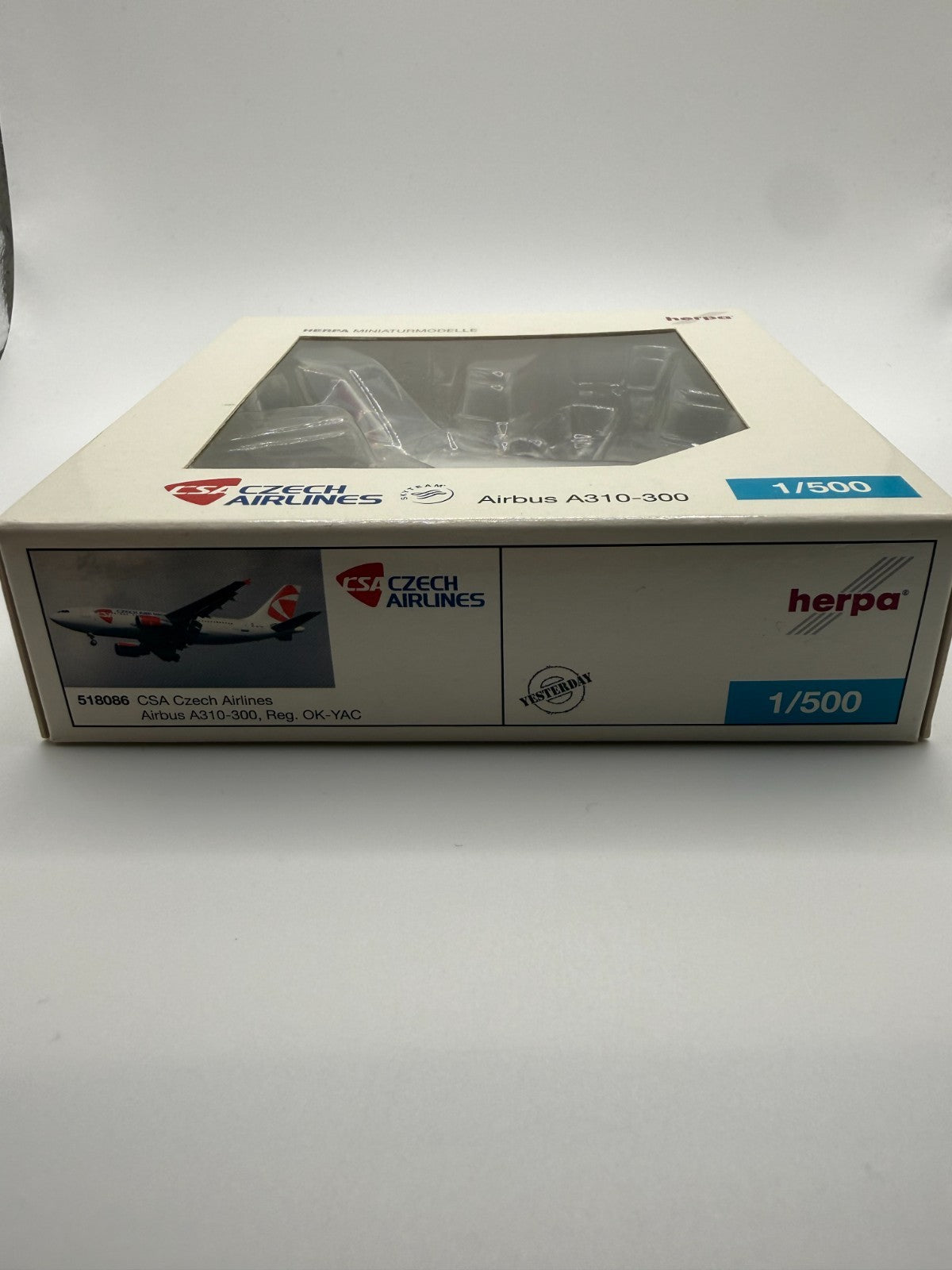 Herpa Wings 1:500 CSA Czech Airlines A310-300
