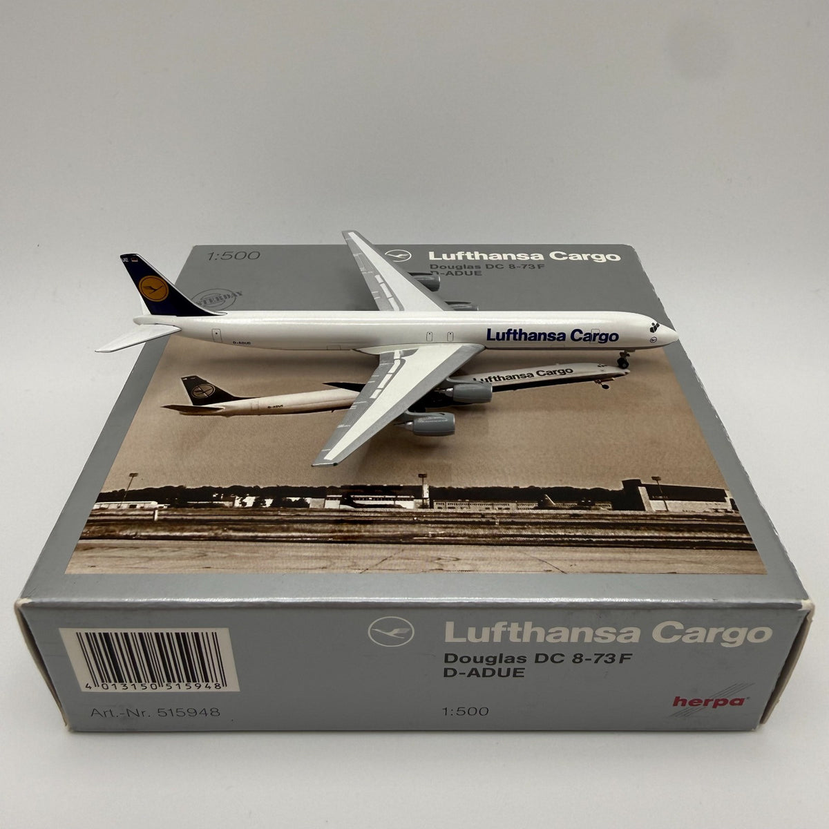Herpa Wings 1:500 Lufthansa Cargo DC-8-73F