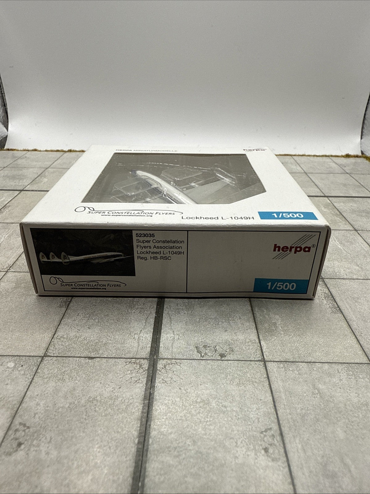 Herpa Wings 1:500 Super Constellation Flyers Association
