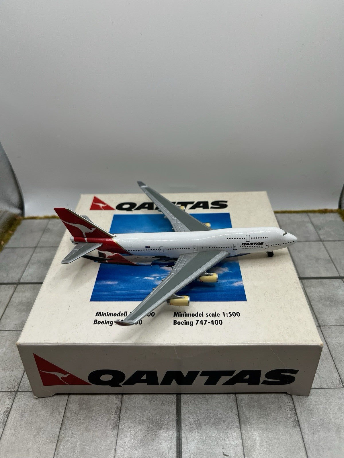Herpa Wings 1:500 Qantas 747-400
