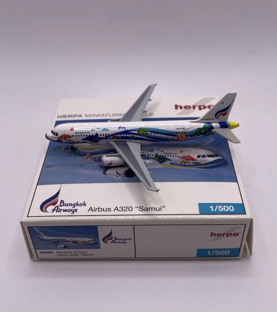 Herpa Wings 1:500 Bangkok Airways A320