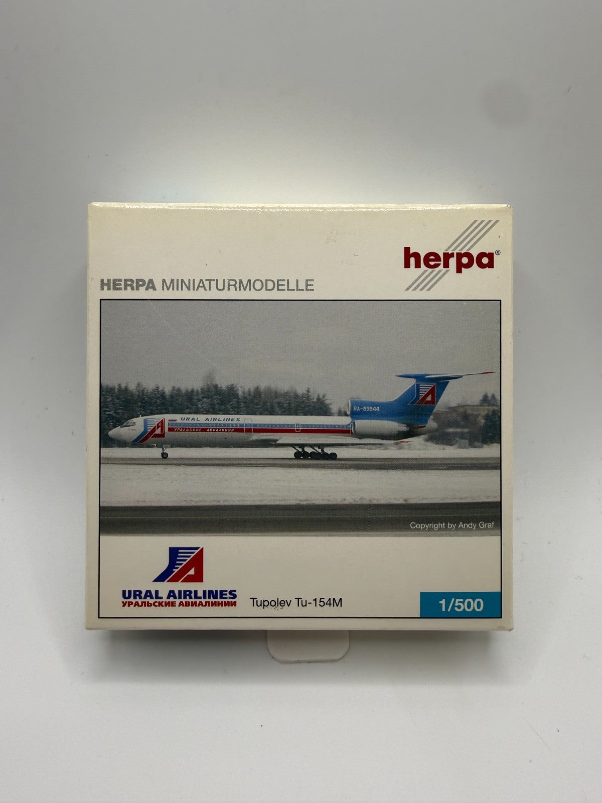 Herpa Wings 1:500 Ural Airlines Tu-154M