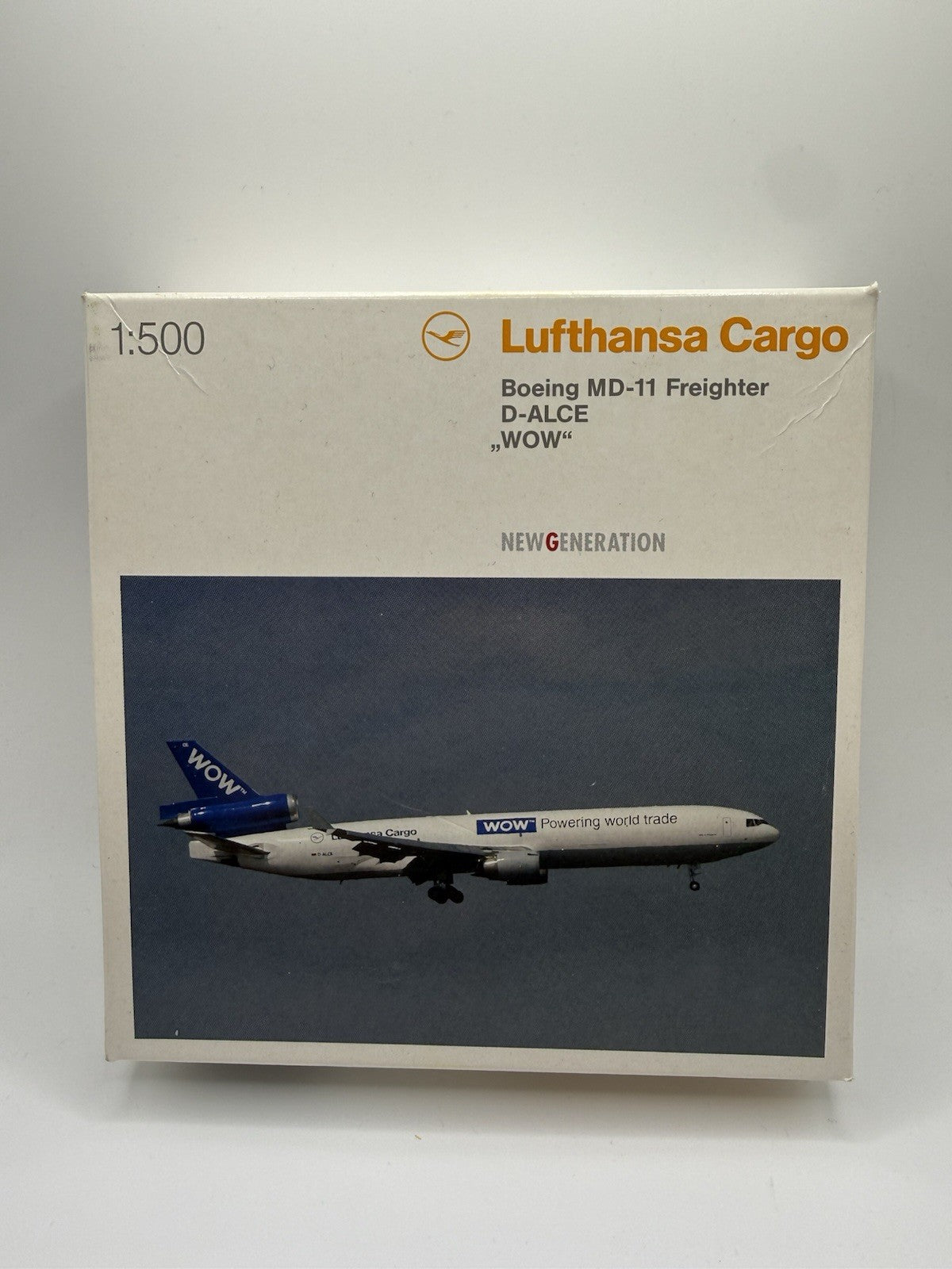 Herpa Wings 1:500 Lufthansa Cargo MD-11F WOW