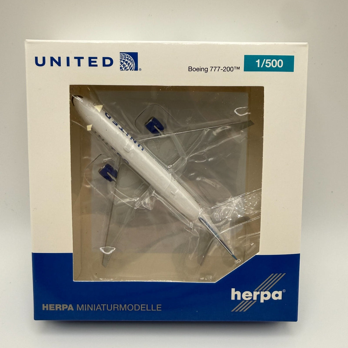 Herpa Wings 1:500 United Airlines 777-200