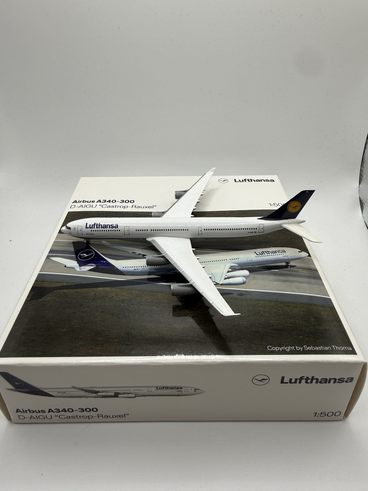 Herpa Wings 1:500 Lufthansa A340-300